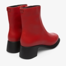 Camper Trisha Ankle Boots Red - Womens Singapore RUPACX-978